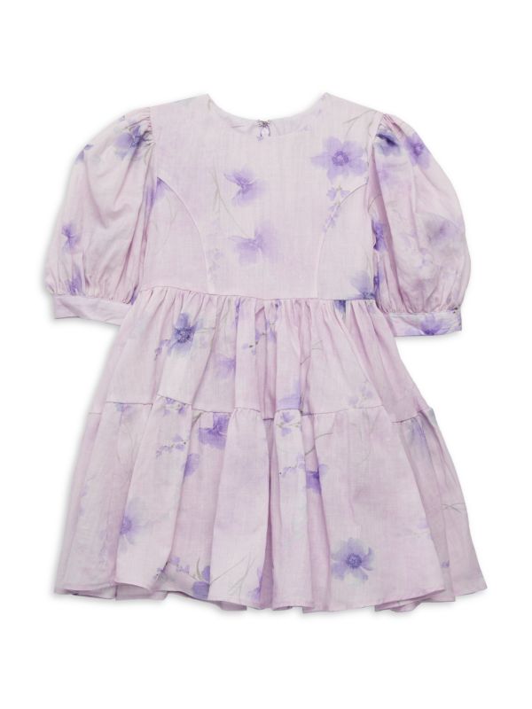 Bardot Junior Little Girl's Floral Tiered Dress